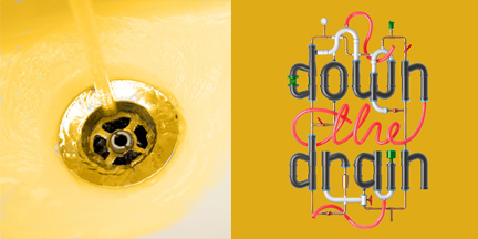 Beer down the drain