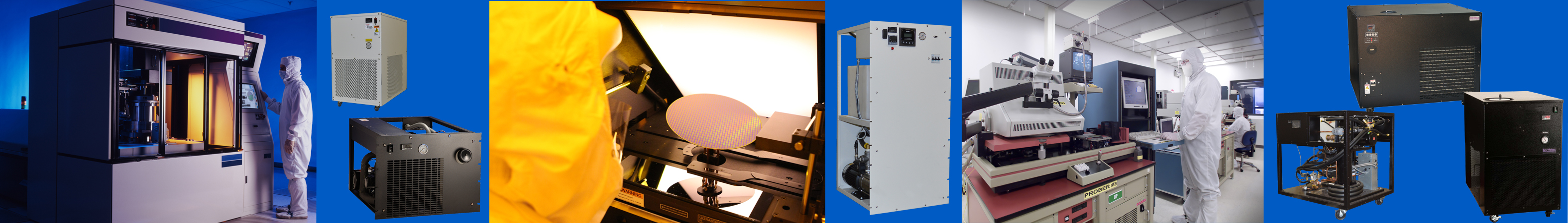 Chillers and Heat Exchangers from BV Thermal Systems used in the Semiconductor Industry