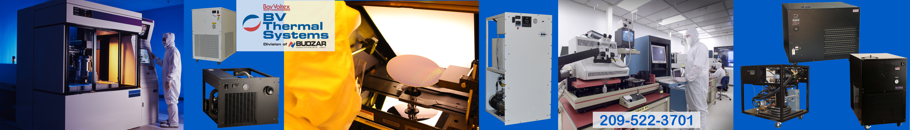 Chillers for Semiconductor Chip Manufacturing from BV Thermal Systems