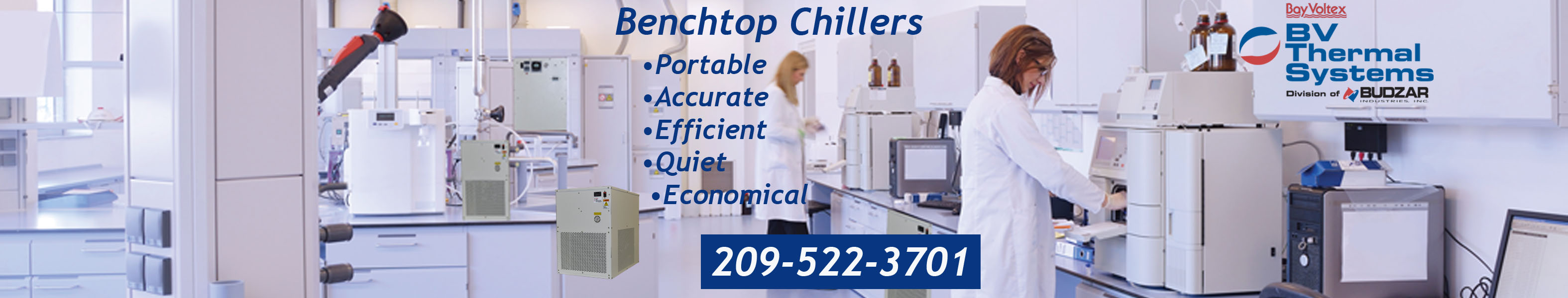 Benchtop Chillers-BV Thermal Systems