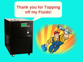 Thank you for topping off my fluids
